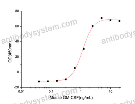 Recombinant Mouse CSF2/GM-CSF Protein, N-His (Active)