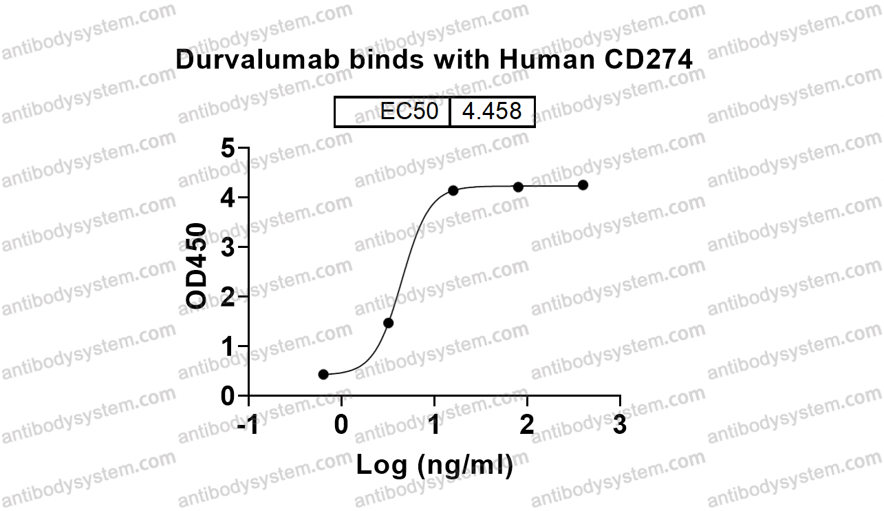 Bioactivity for Research Grade Durvalumab ?>