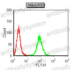 Flow Cytometry for Anti-MMP9 Antibody (R3D69) ?>