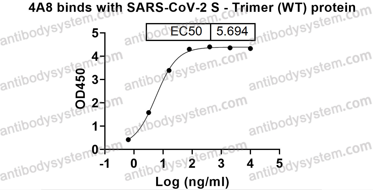 Bioactivity for Anti-SARS-CoV-2 NTD antibody (4A8) ?>